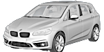 BMW F45 U3089 Fault Code